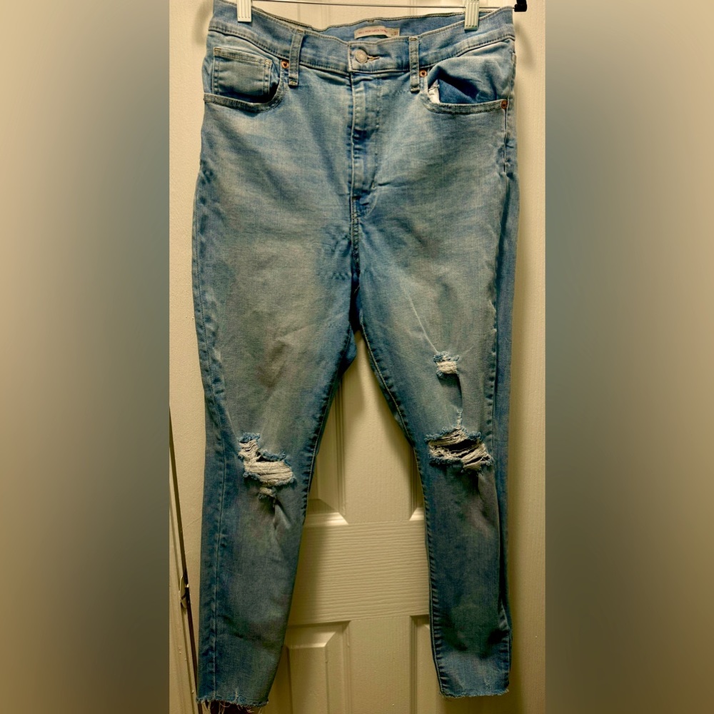 Levi’s Premium Mile High Super Skinny Jeans